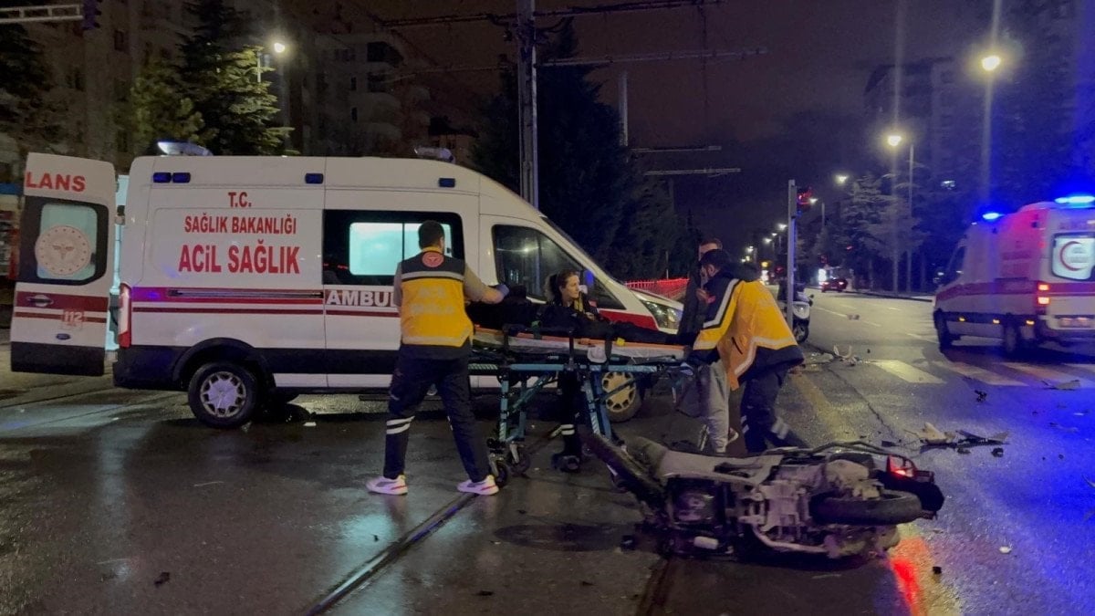 Kayseri'de Trafik Kazası: Cip ile Motosiklet Çarpıştı, İki Ağır Yaralı