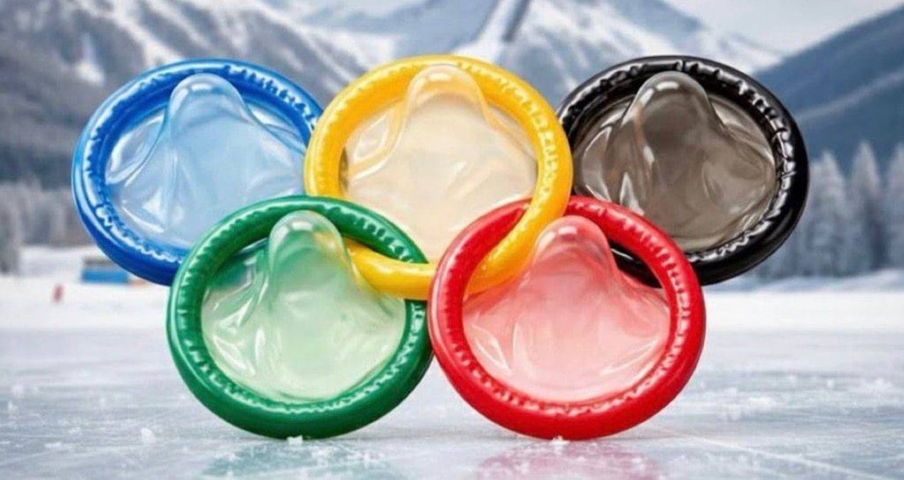 Milano-Cortina 2026 Kış Olimpiyatları'nda prezervatif stoku hızla tükendi
