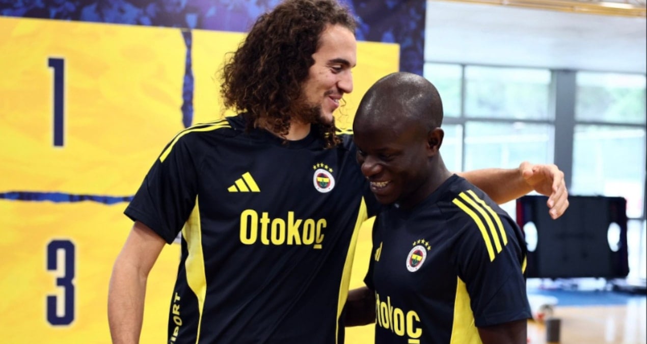 N'Golo Kante Fenerbahçe'de ilk antrenmanına başladı