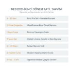 Öğrenciler İçin İki Tatile Birden Kavuşma Fırsatı Doğdu