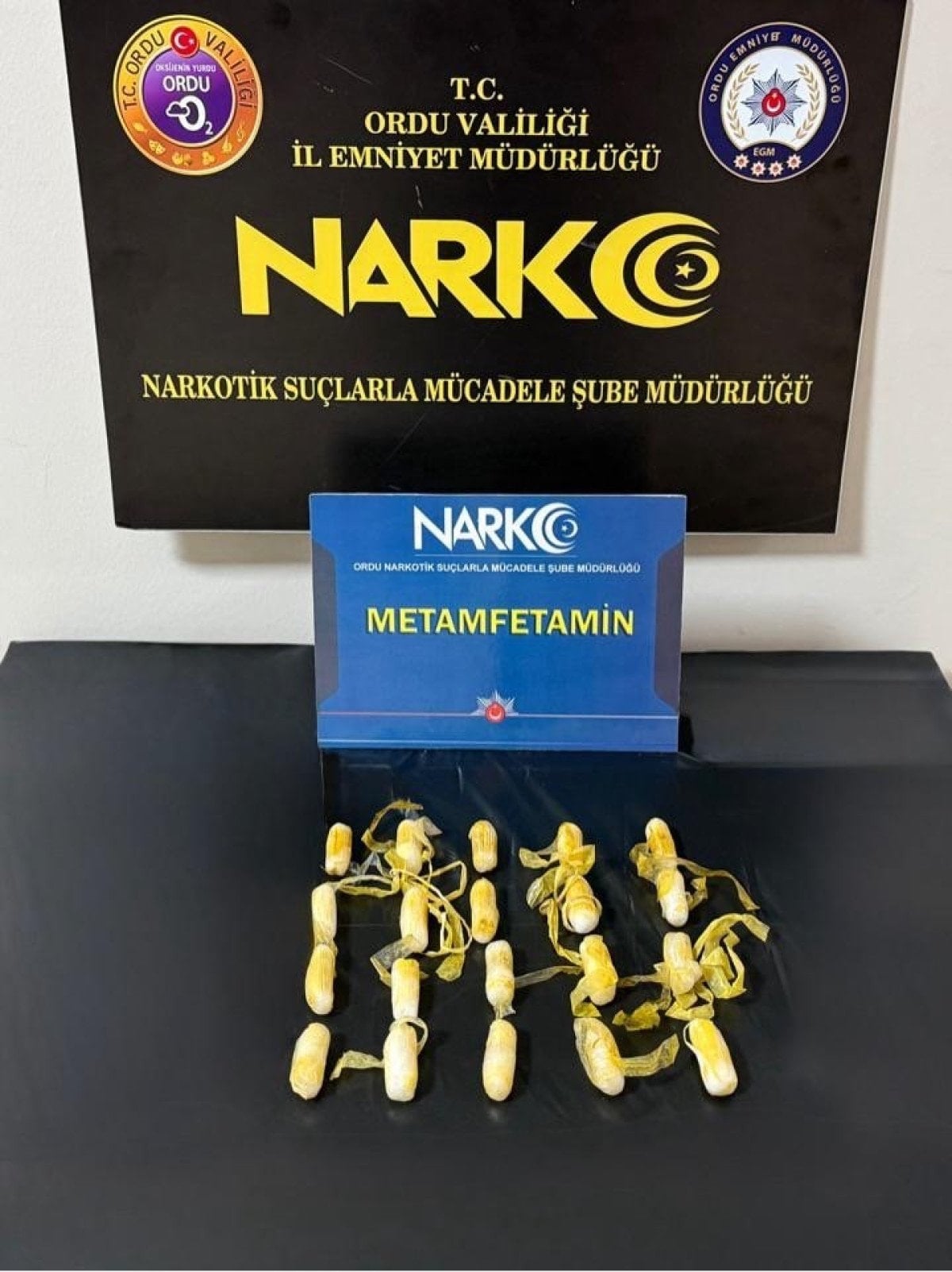 Ordu'da Midesinde 198 Gram Metamfetaminle Yakalanan Şüpheli Tutuklandı