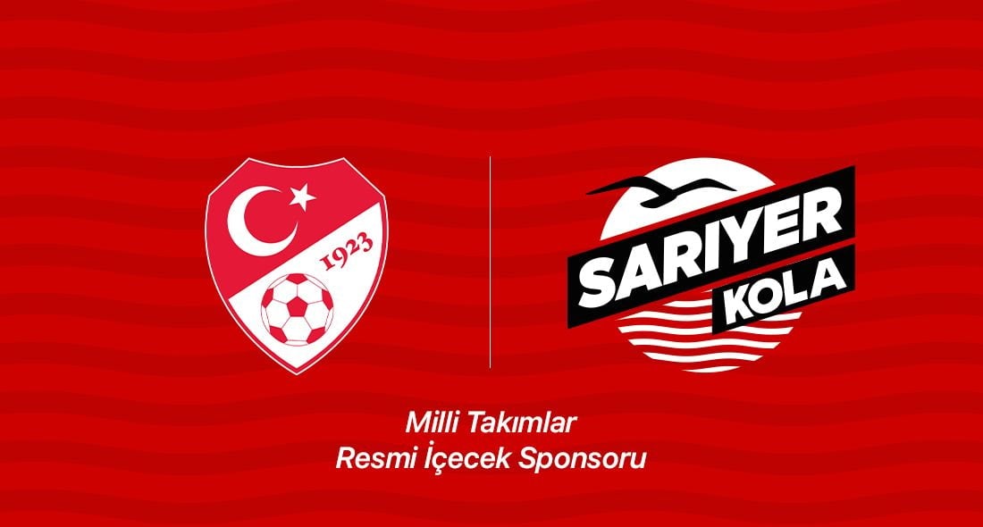 Sarıyer Kola, Türkiye Futbol Milli Takımları'nın Tedarik Sponsoru Oldu