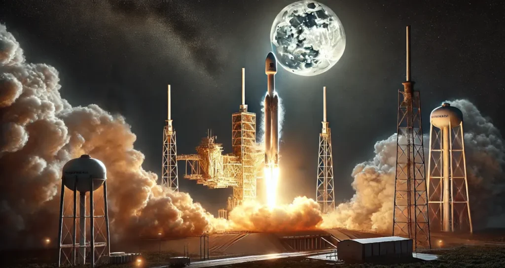 SpaceX, Mars Görevini Erteleyerek Ay'a Yöneliyor