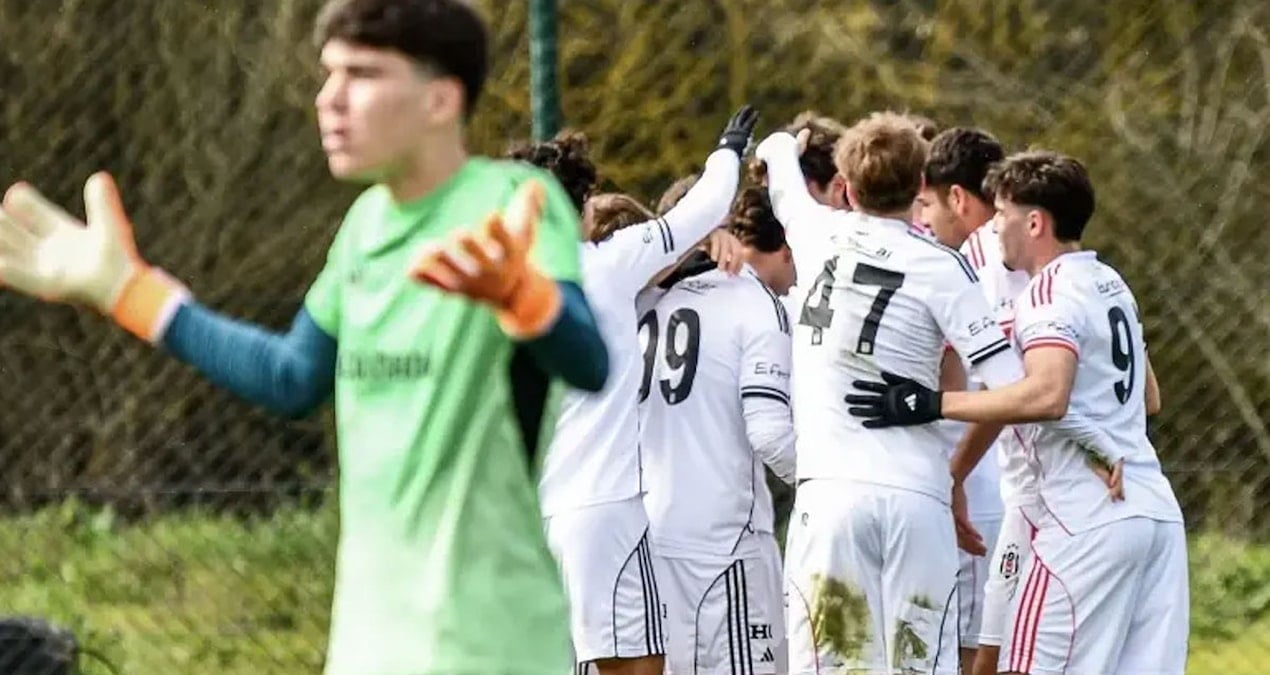 U19 Ligi'nde Beşiktaş'tan Tarihi Fenerbahçe Zaferi