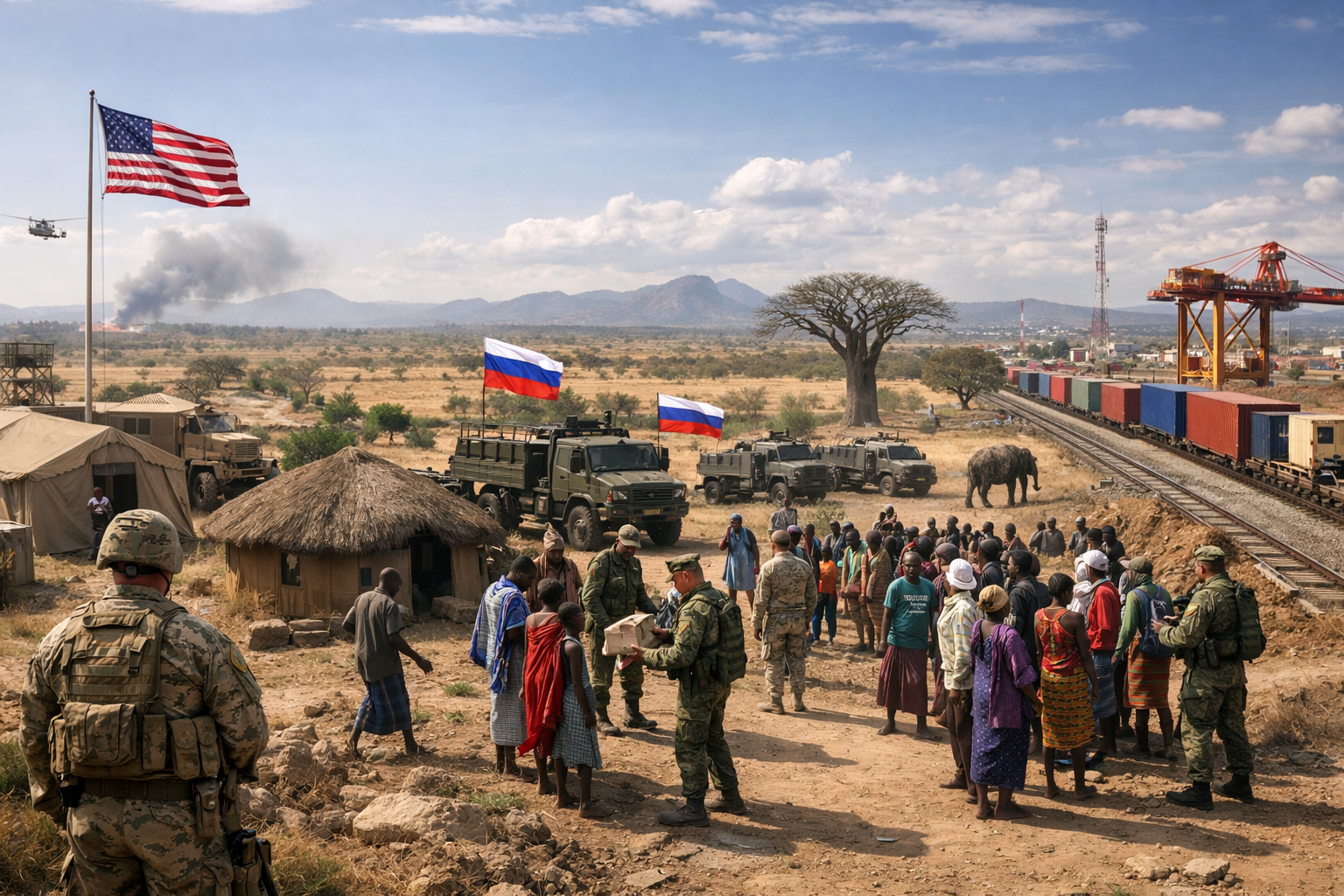 Afrika'da Küresel Rekabet: Rusya'nın Çok Yönlü Hamlesi ABD'nin Bölgesel Konumunu Zayıflatıyor