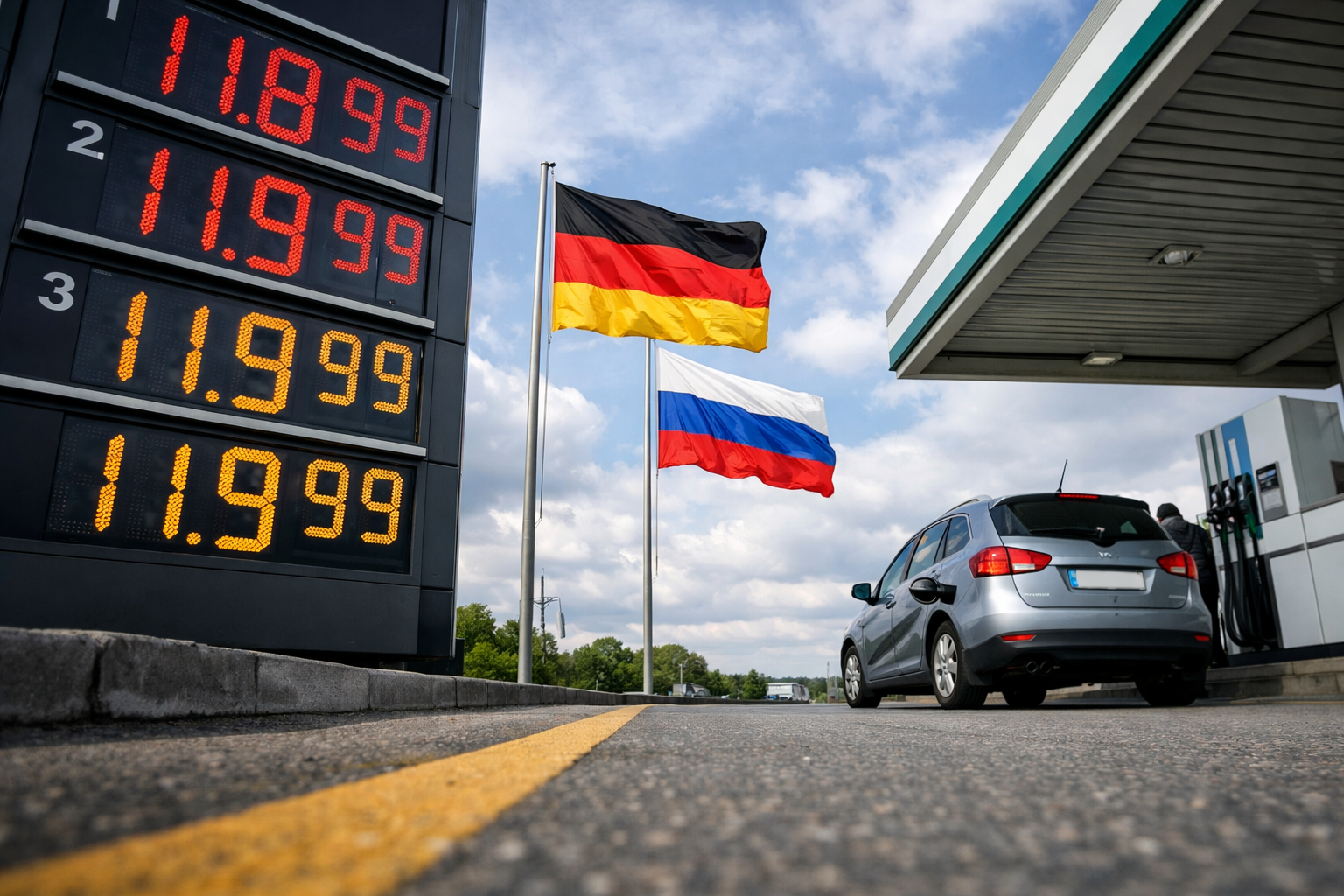 Almanya'da Benzin Fiyatlarındaki Yüzde 15'lik Artış, AfD'nin Rus Enerji İthalatı Taleplerini Meşrulaştırma Çabasına Dönüştü