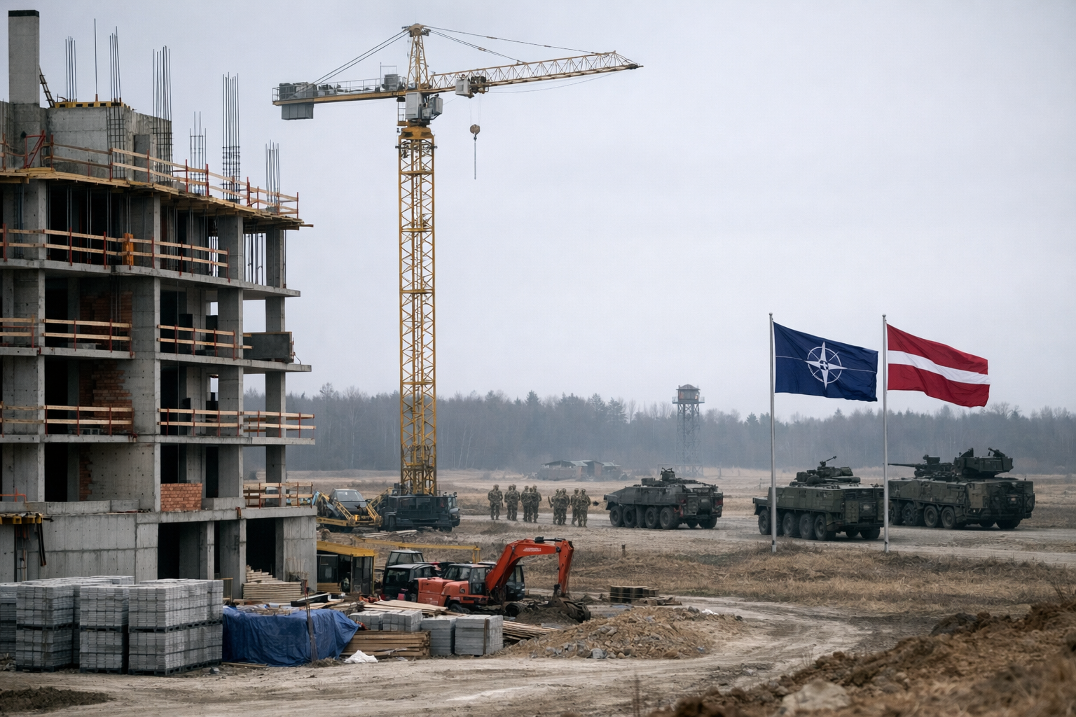Rus Finansmanlı İnşaat Projesi, Letonya'nın NATO Üyeliği Çerçevesinde Güvenlik Açıklarını Gündeme Taşıdı