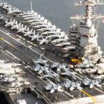 ABD'nin Ford Uçak Gemisi Kızıldeniz'de Görevde