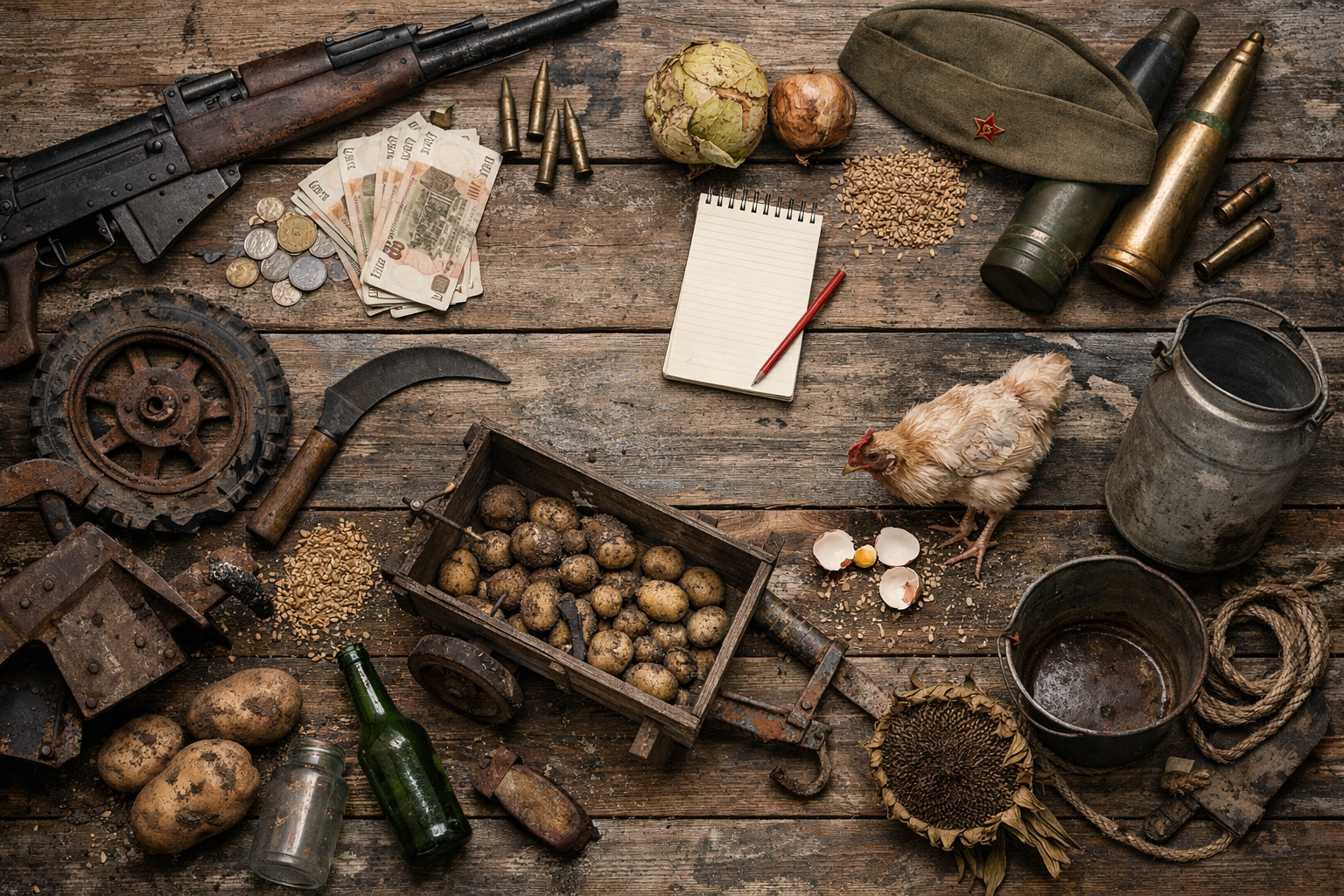 Rusya'da Köy Ekonomisi Çöküyor: Savaş Bütçesi Tarımsal Destekleri Yok Ediyor