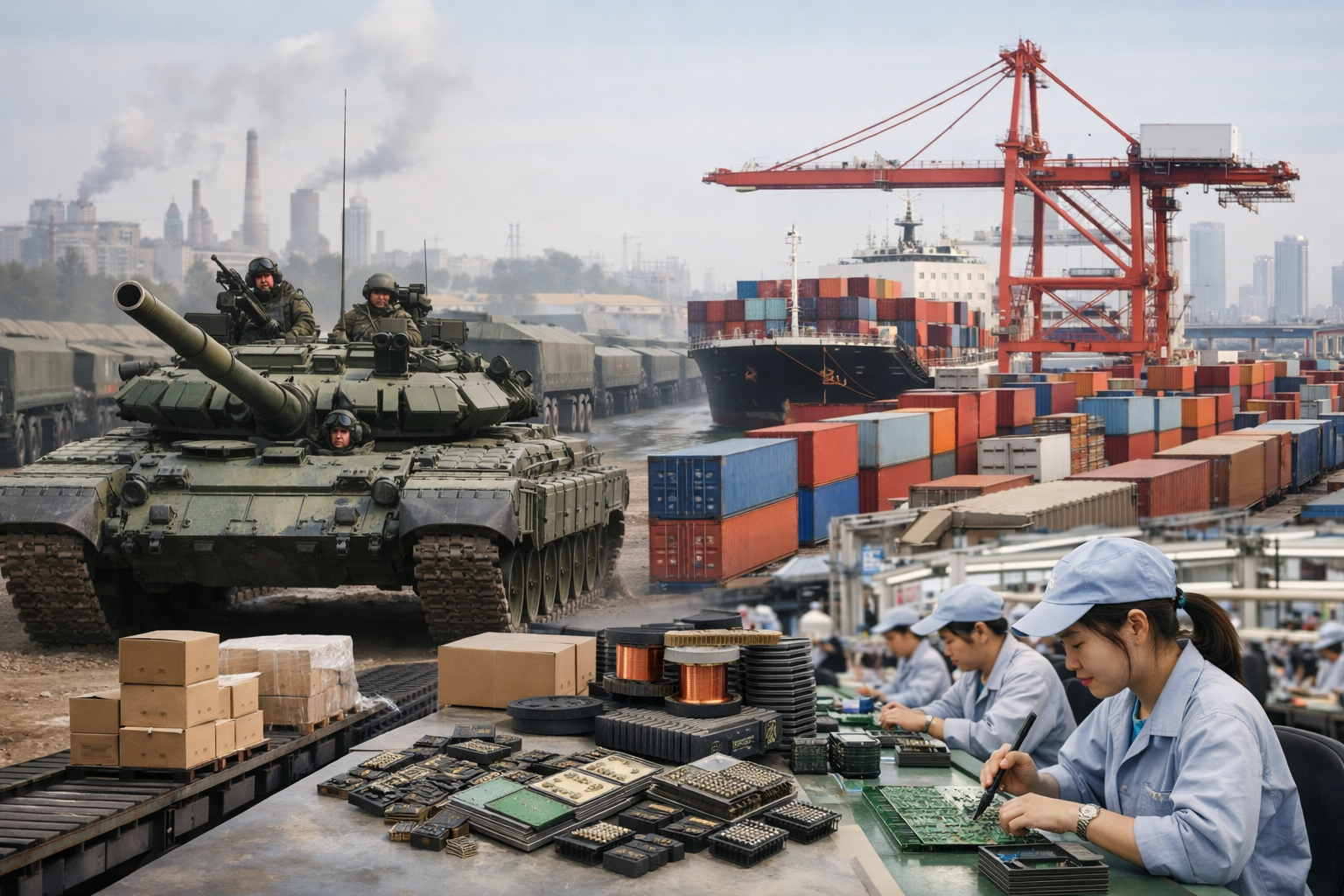 Küresel Yaptırım Sisteminde Kritik Açık: Rus Askeri Sanayisi Asya Üzerinden Tedarik Zincirini Sürdürüyor