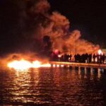 Bodrum'da Marina'da Patlayan Teknelerde Yangın Çıktı, İtfaiye Ekipleri Müdahale Ediyor