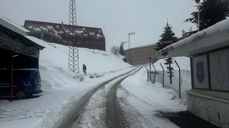Bolu’da Kar Yağışı Kış Turizmini Canlandırıyor