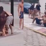 Brezilya'nın Lüks Plajında Şiddetli Kavga Panik Yarattı