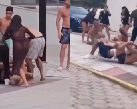 Brezilya'nın Lüks Plajında Şiddetli Kavga Panik Yarattı