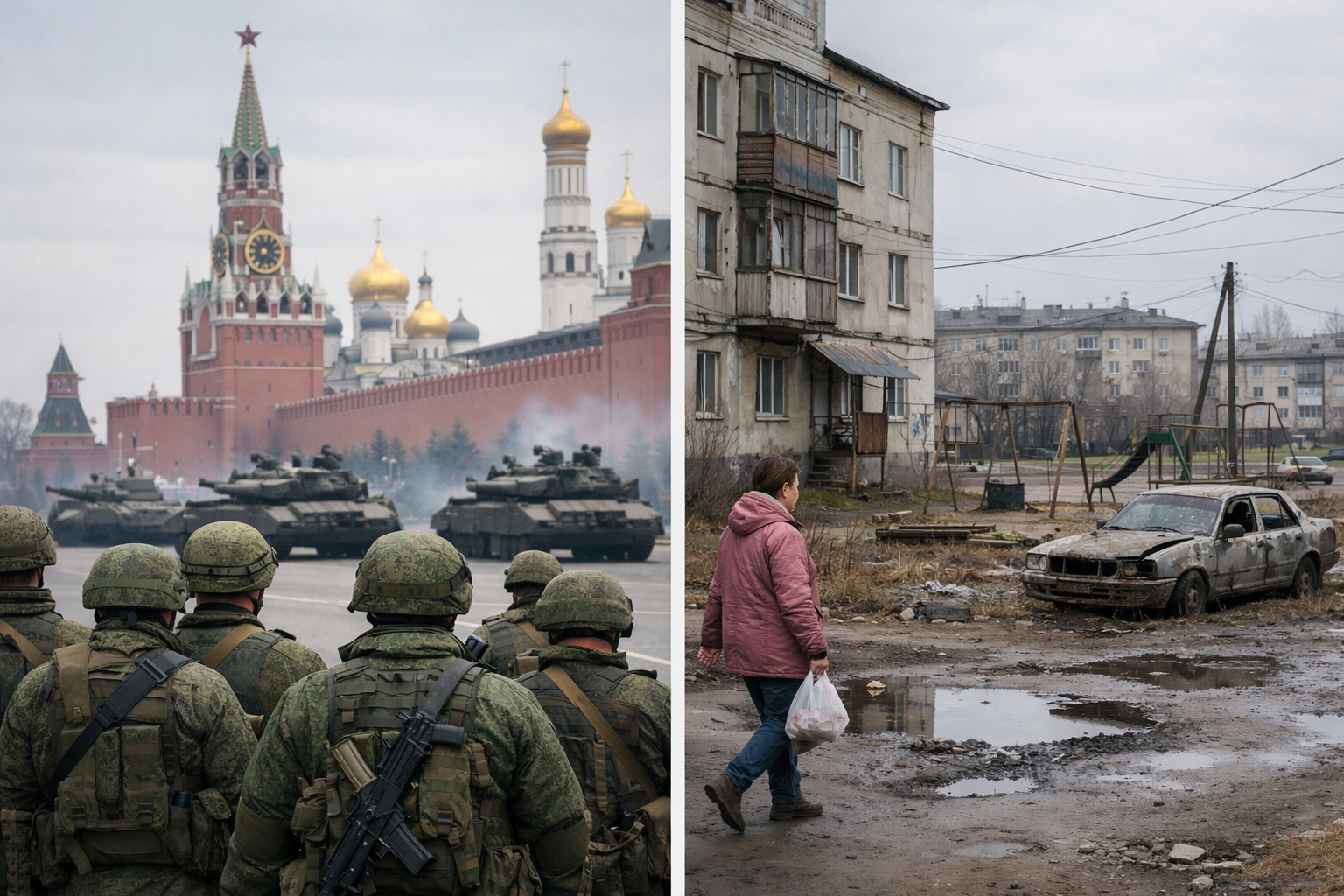 Kremlin'in Askeri Harcamaları Sivil Altyapıyı Çökertiyor: Rus Bölgelerinde Yaşam Kalitesi Düşüyor