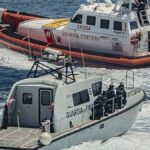 Frontex'e Ait Gemi Meis Adası Açıklarında Karaya Oturarak Battı