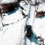 Giresun'da Köy Yollarının Ulaşımına Açılması İçin 7/24 Karla Mücadele Çalışması Sürüyor