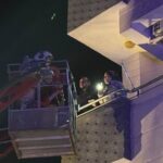 Hatay'daki Yangında Mahsur Kalan 30 Kişi İtfaiye Ekipleri Tarafından Kurtarıldı