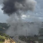 İsrail'in Lübnan'daki Stratejik Kasımiye Köprüsü'ne Yönelik Bombardımanı