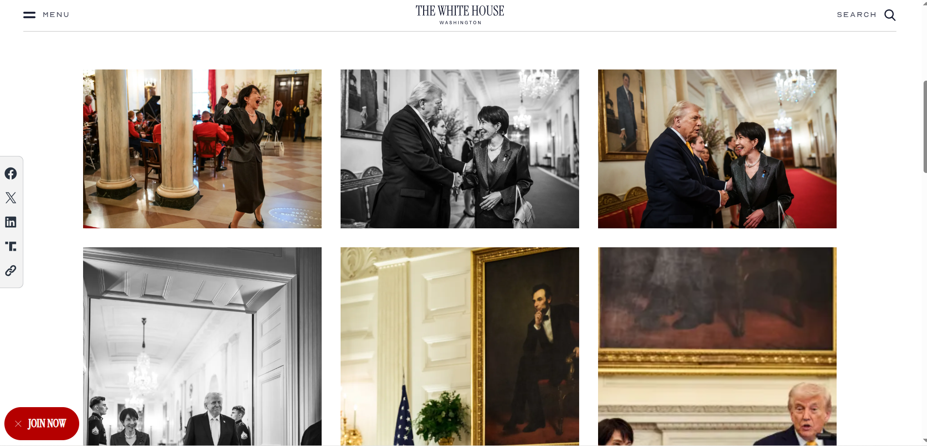 Japonya Başbakanı Takaichi’nin Beyaz Saray ziyareti sosyal medyada tartışmalara yol açtı