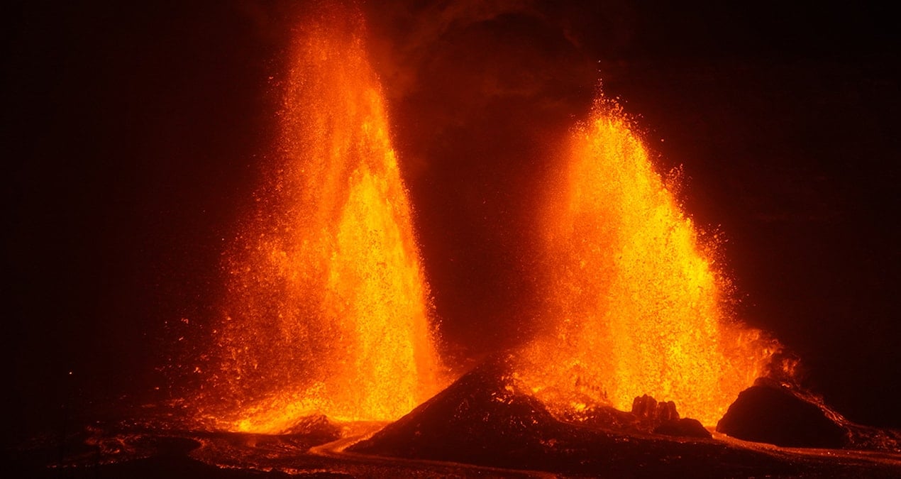 Kilauea Yanardağı'nda 400 Metre Yüksekliğe Ulaşan Patlama Gerçekleşti