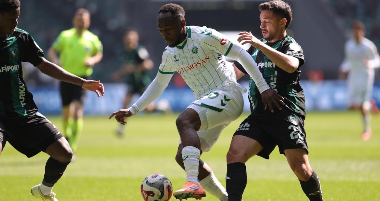 Konyaspor, uzatma dakikalarında penaltı ile galip geldi