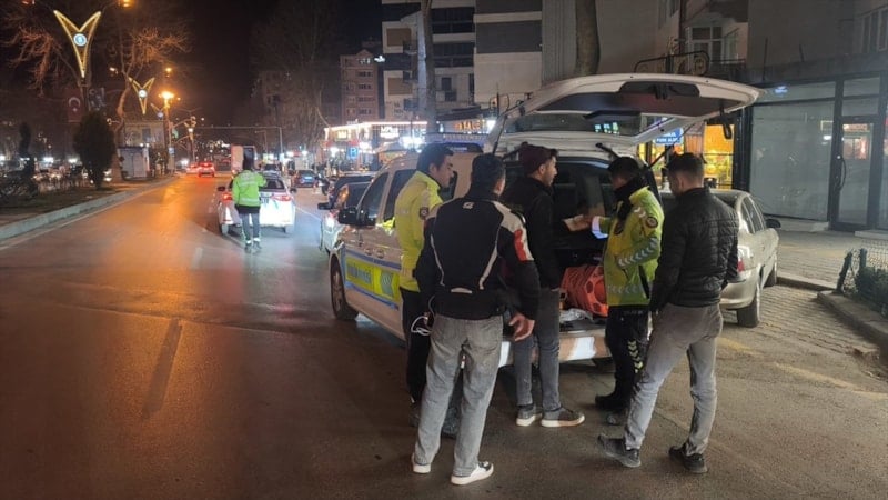 Kütahya'da Drift Yapan Sürücüye 140 Bin Lira Ceza Kesildi