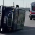 Marlene Alvarenga'nın bulunduğu minibüs Kuzey Marmara Otoyolu'nda kaza yaptı