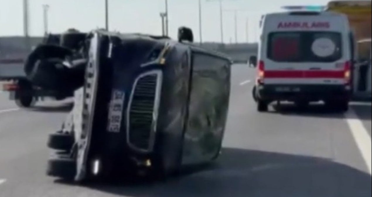 Marlene Alvarenga'nın bulunduğu minibüs Kuzey Marmara Otoyolu'nda kaza yaptı