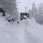Ordu'da Kar Kalınlığı 2 Metreye Ulaştı, 576 Mahalle Yeniden Ulaşıma Açıldı