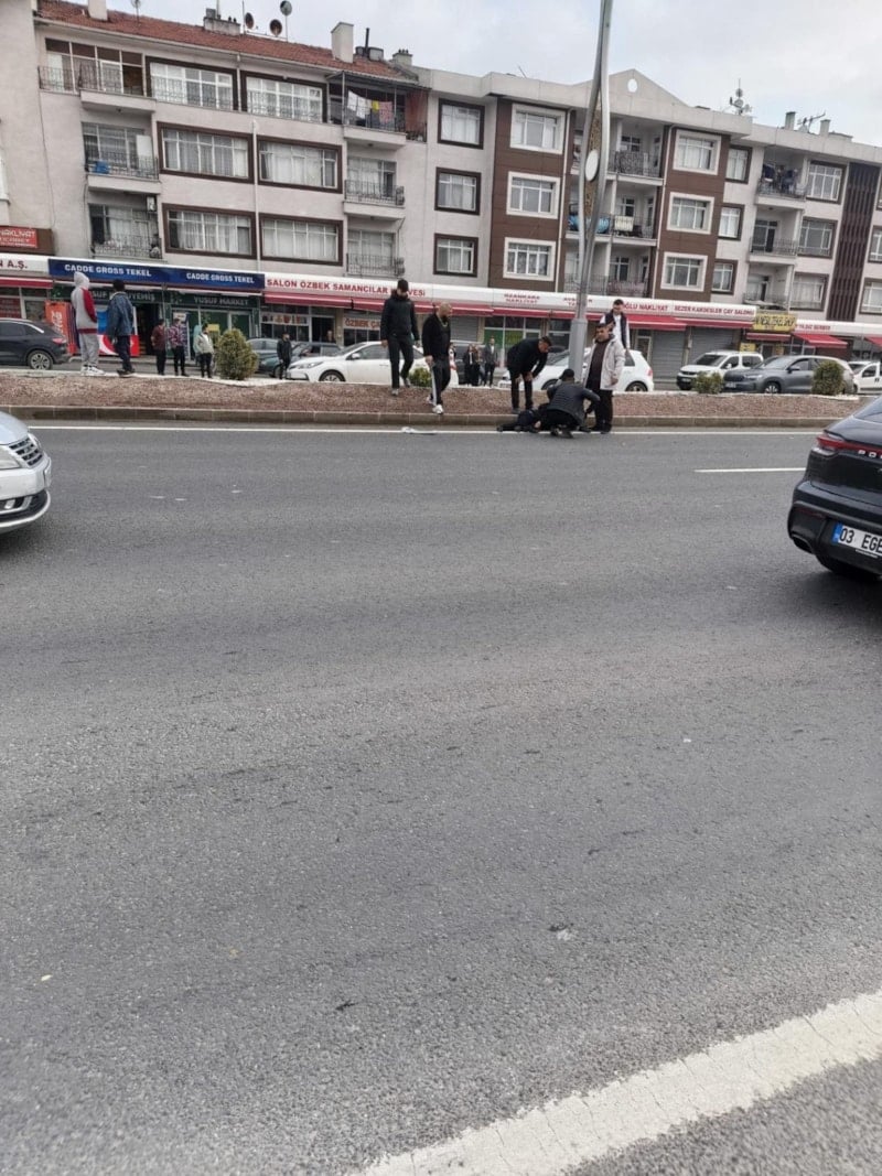 Polatlı'da otomobilin çarptığı yaya hastaneye kaldırıldı, yaşamını yitirdi
