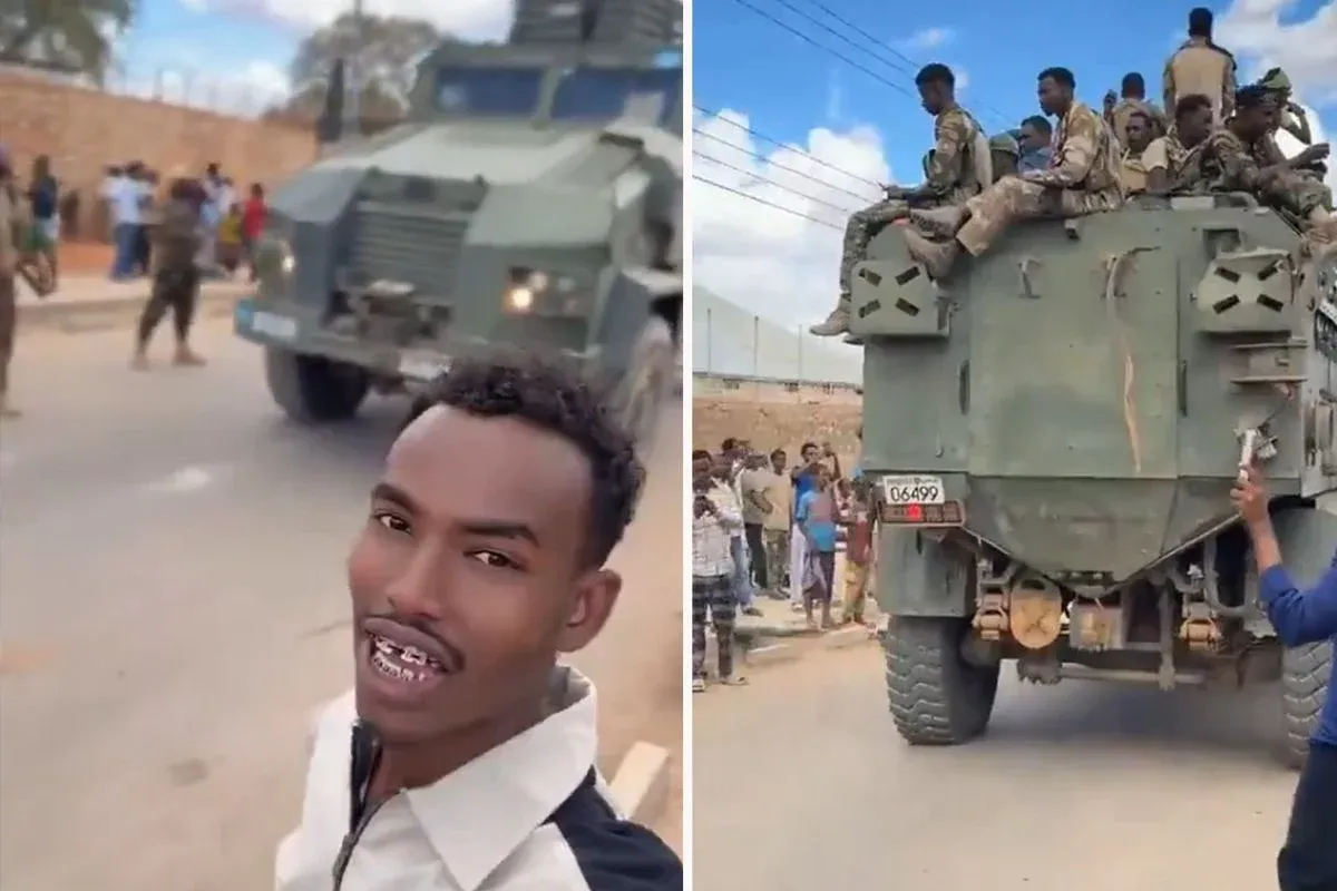 Somali ordusu Baydhabo kentinde kontrolü sağladı; Türk zırhlıları dikkat çekti
