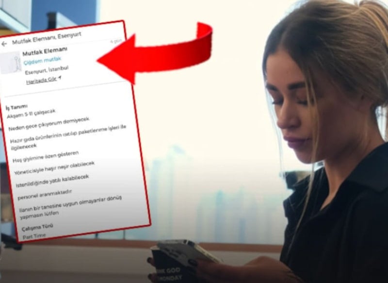 Sosyal medyada tartışma yaratan iş ilanında skandal şartlar dikkat çekti