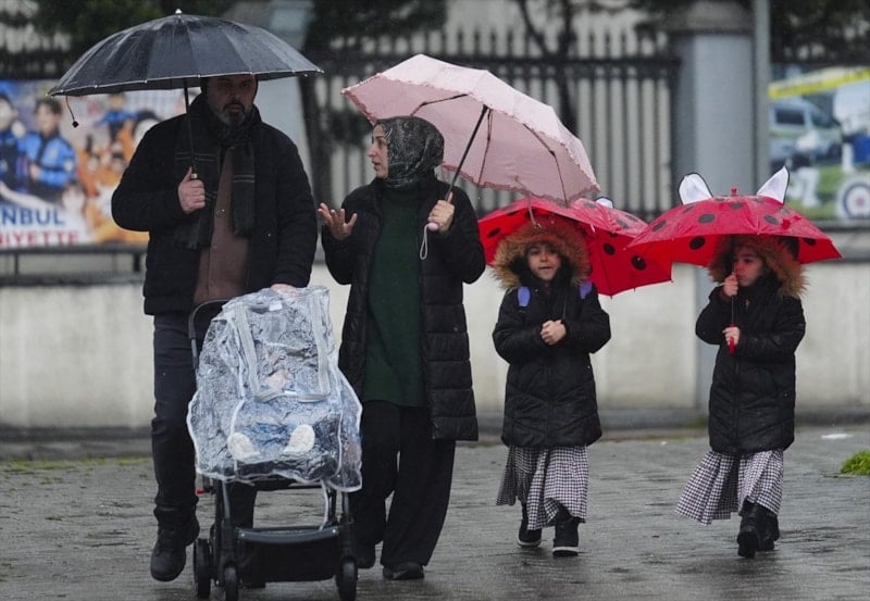 Türkiye Genelinde Gök Gürültülü Sağanak Yağış Bekleniyor