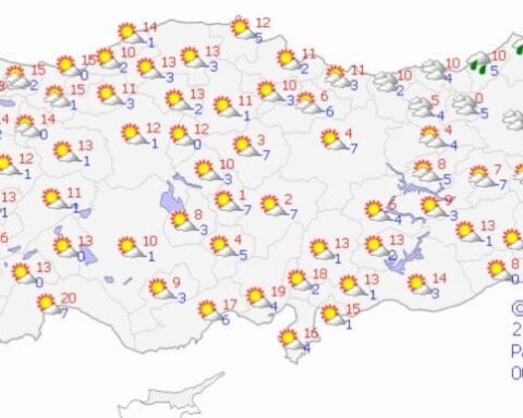 Türkiye'de Doğuda Kış, Batıda Bahar Hava Koşulları Bekleniyor