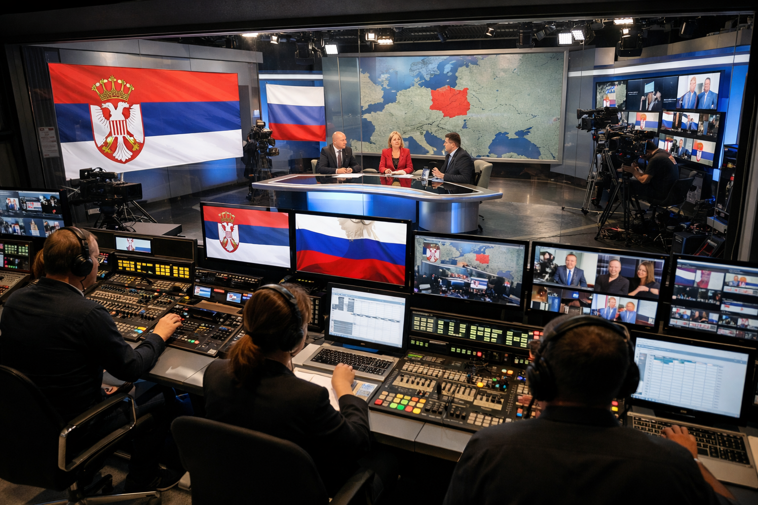 Polonya'nın Medya Dengesini Sarsacak Girişim: Sırp-Rus Ortaklığı Seçim Öncesi Yayın Hazırlığında