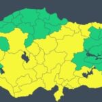 34 İl İçin Sarı Kodlu Sağanak Uyarısı Yapıldı