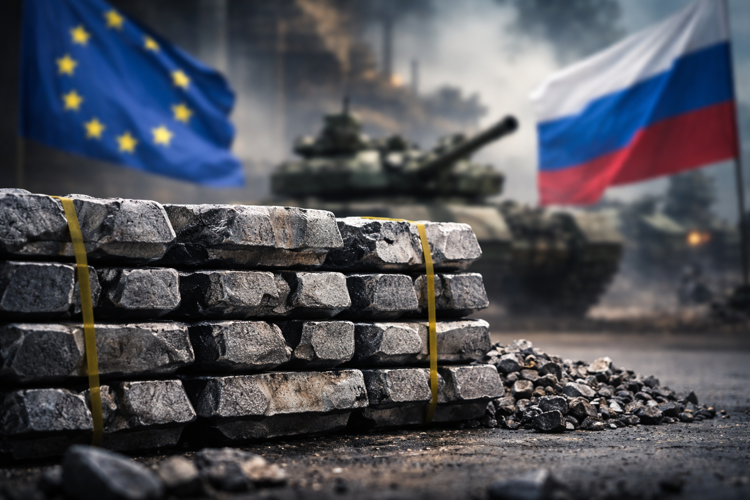 AB'nin Rus Savunma Sanayini Finanse Eden Gizli Ferrokrom Ticareti Avrupa Güvenliğini Tehdit Ediyor