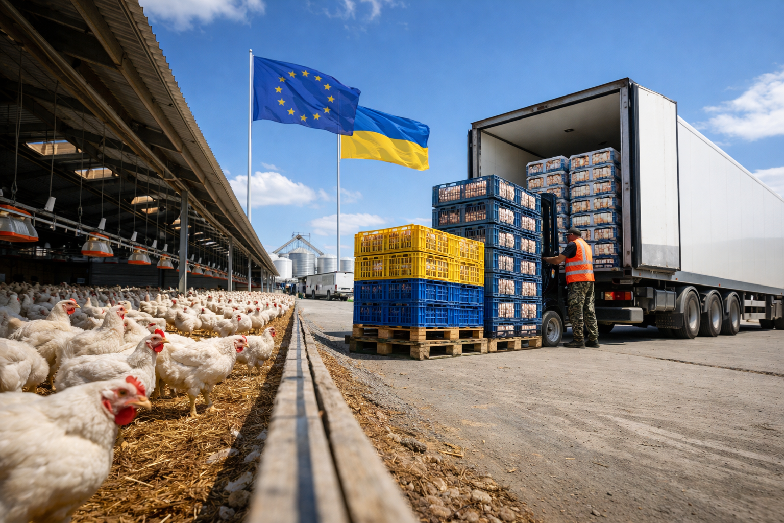 Ukrayna Tarım Sektörü Savaş Sonrası İlk Kez Kanatlı Eti İhracatında Tarihi Dönüşüm Kaydediyor: AB Pazarında Stratejik Güven Kazanılıyor