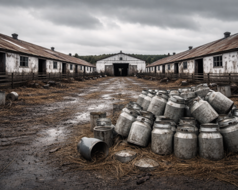 Rusya'da Mandıralar Kapanıyor: Zorunlu Etiketleme Sistemi Küçük Üreticileri Çökertiyor