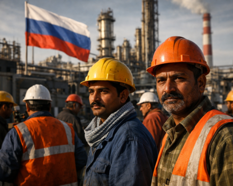 Rusya'da Nitelikli İşgücü Açığı Hintli Göçmenlerle Kapatılmaya Çalışılıyor