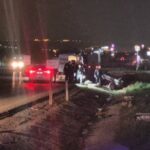 Ankara'da otomobilin kontrolden çıkması sonucu kaza: 1 ölü, 2 yaralı