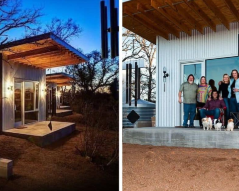 Arkadaşlar, Texas'ta birlikte yaşlanmak için kendi kasabalarını kurdu