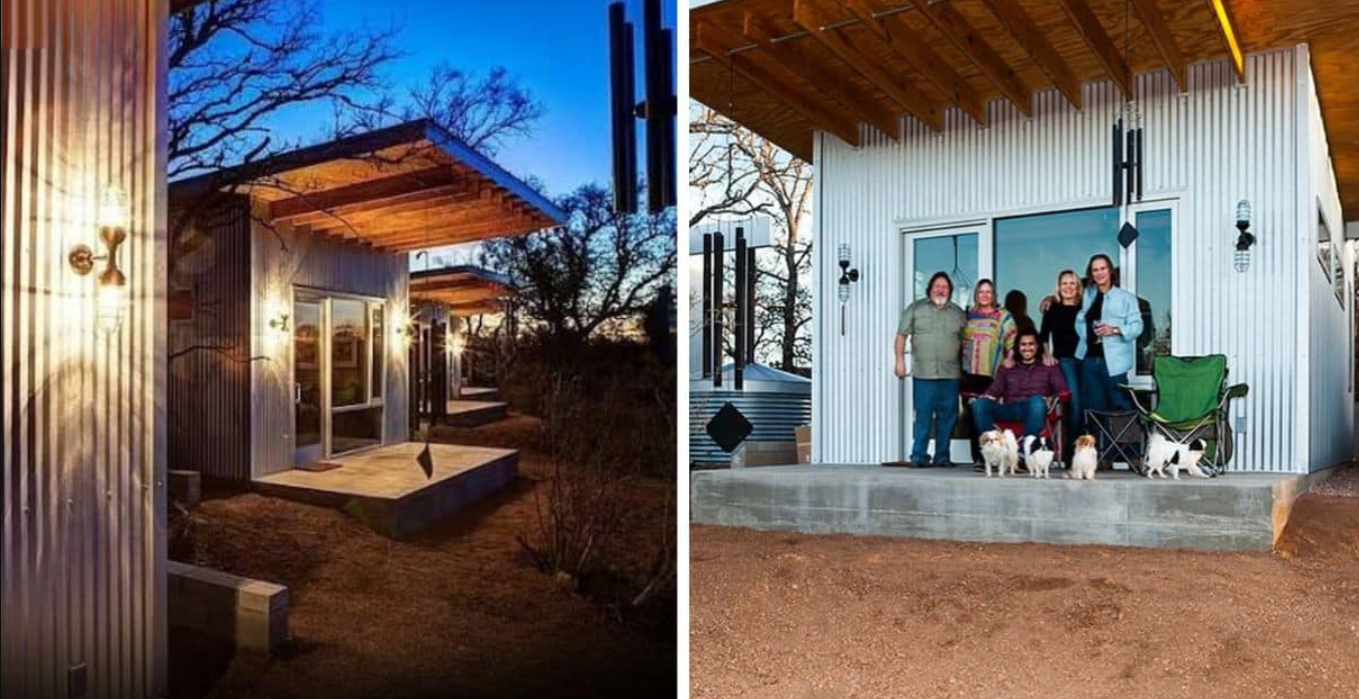 Arkadaşlar, Texas'ta birlikte yaşlanmak için kendi kasabalarını kurdu