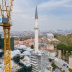 Ayasofya'nın kuzeydoğu minaresindeki restorasyon tamamlandı