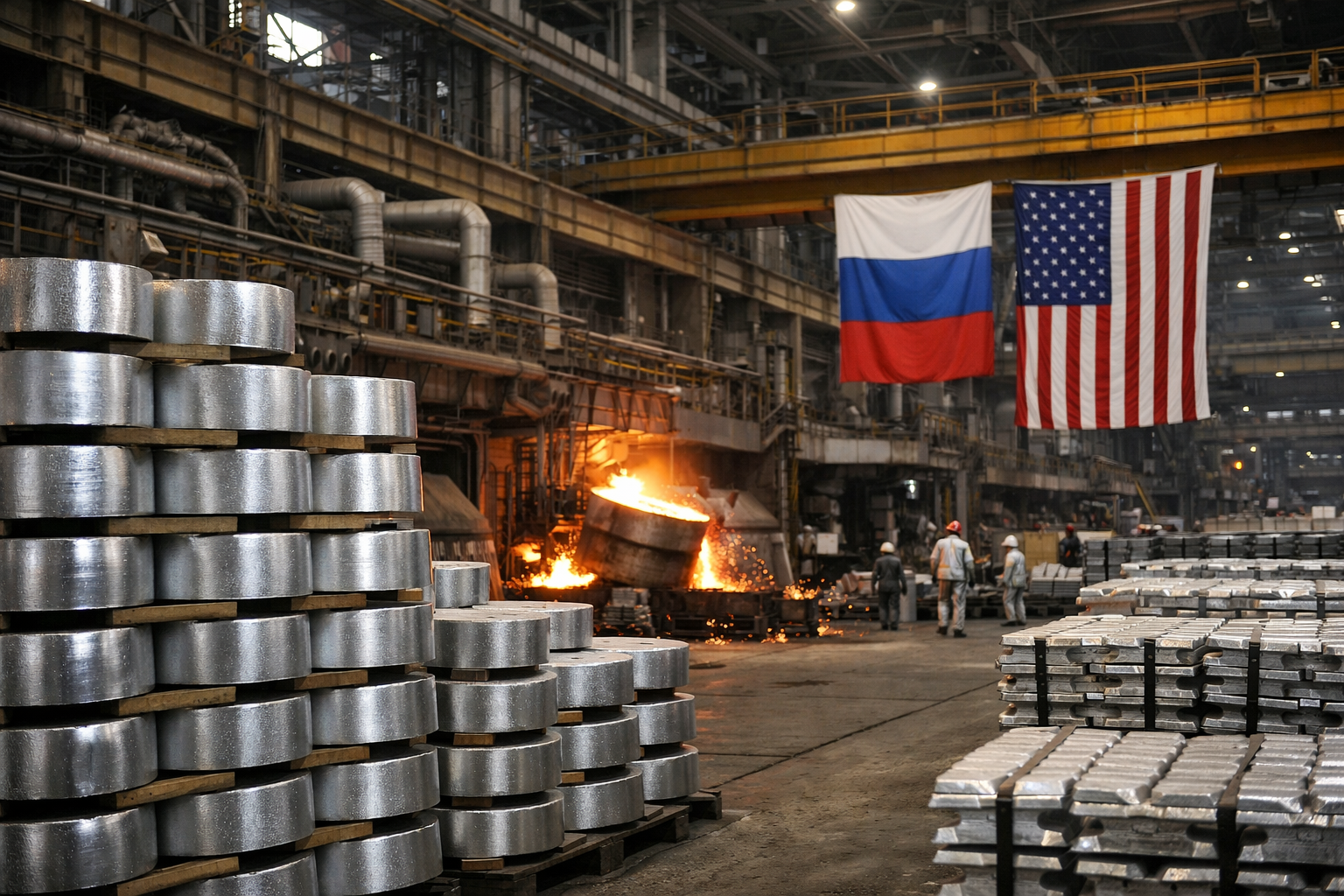 Rusya'nın Alüminyum Devi Global Fırsatları Kâra Çeviremiyor: Kur Politikası Şirketi Vuruyor