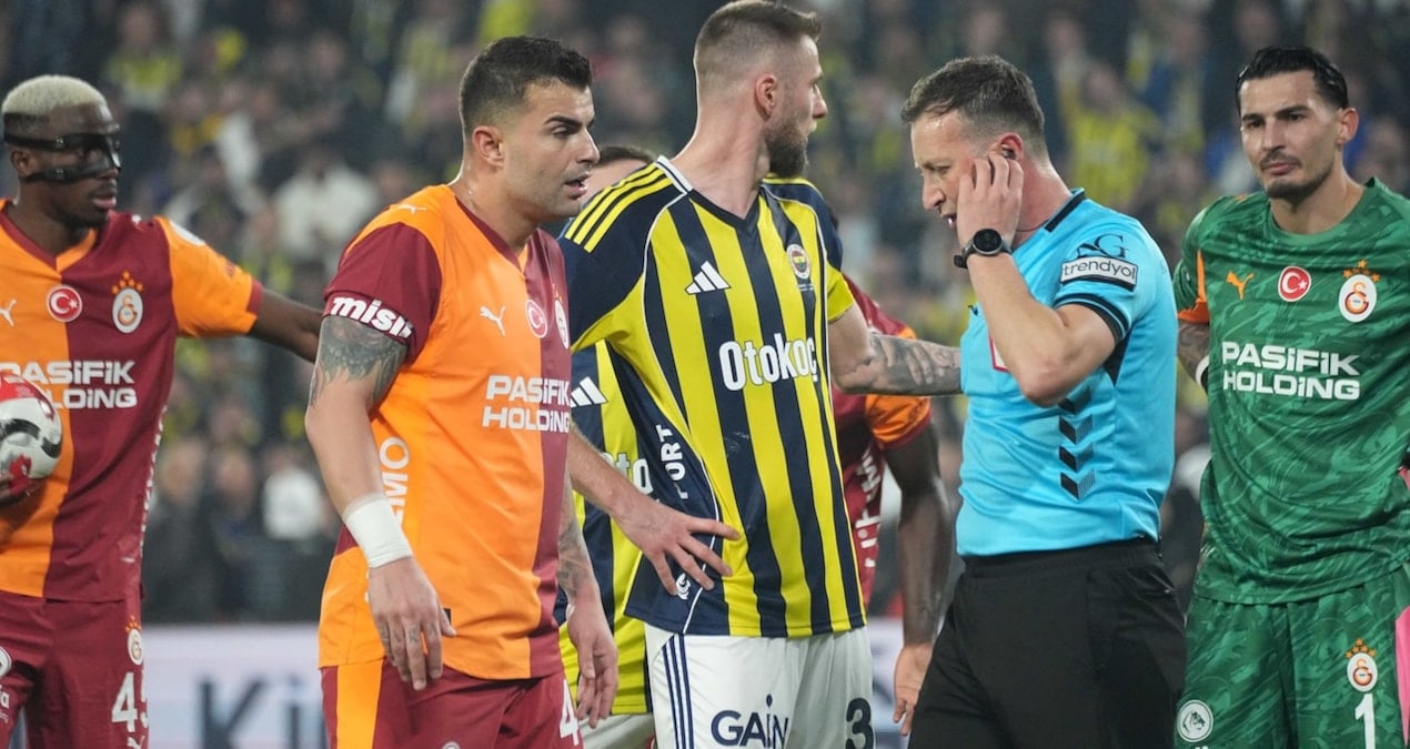Derbideki hakem ataması, Galatasaray ve Fenerbahçe arasında tartışma yarattı