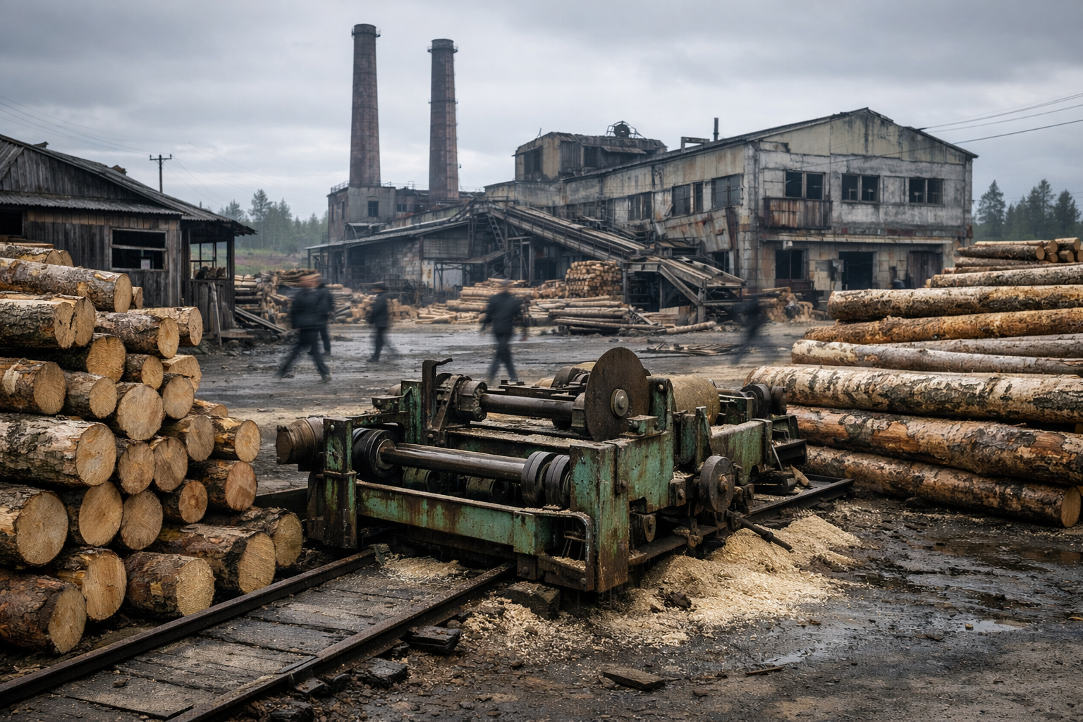 Rusya'nın Orman Sanayiinde Büyük Çöküş Kapıda: Her İkinci İşletme Kapanma Riskiyle Karşı Karşıya