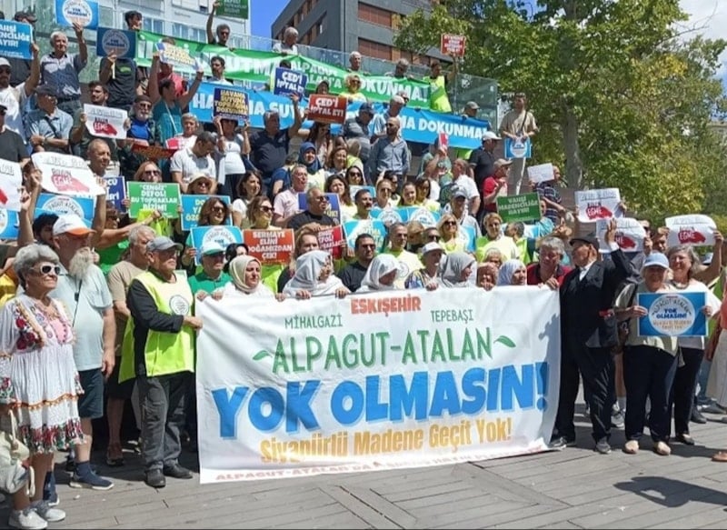 Eskişehir’in Alpagut-Atalan Altın Madeni Projesi’ne tepki büyüyor