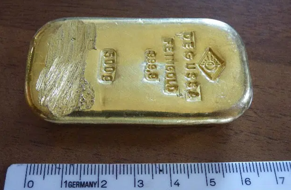 Genç, Almanya'daki Göl'de Altın Külçe Buldu